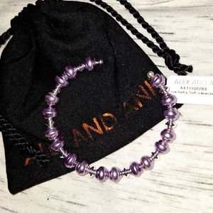 Alex and Ani Sea Sultry Lavender Cuff